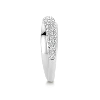 Ti Sento Cubic Zirconia Two Strand Ring - Michael Jones Jeweller