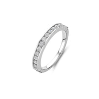 Ti Sento Cubic Zirconia Half Eternity Ring - Michael Jones Jeweller