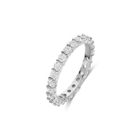 Ti Sento Cubic Zirconia Full Eternity Ring 12371ZI (56) - Michael Jones Jeweller