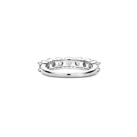 Ti Sento Cubic Zirconia Half Eternity Ring 12380ZI (56) - Michael Jones Jeweller