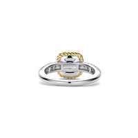 Ti Sento Yellow Gold Plated Grey Crystal and Cubic Zirconia Ring 12399GG (54) - Michael Jones Jeweller