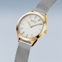 Berinf White Sunray Solar Watch 17331-010 - Michael Jones Jeweller