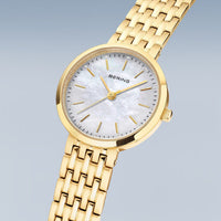 Bering Classic Polished Gold Quartz Watch 19126-734 - Michael Jones Jeweller