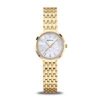 Bering Classic Polished Gold Quartz Watch 19126-734 - Michael Jones Jeweller