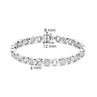 Ti Sento Cubic Zirconia Tennis Bracelet - Michael Jones Jeweller