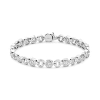 Ti Sento Cubic Zirconia Tennis Bracelet - Michael Jones Jeweller