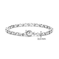 Ti Sento Cubic Zirconia Bubble Bracelet 23066ZI - Michael Jones Jeweller