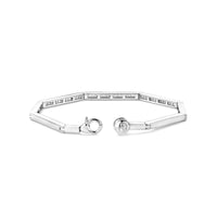 Ti Sento Cubic Zirconia Octagonal Bar Bracelet 23079ZI - Michael Jones Jeweller