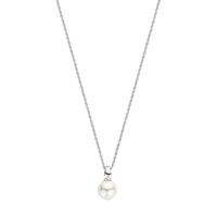 Ti Sento Synthetic Pearl Drop Necklace - Michael Jones Jeweller