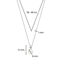 Ti Sento Synthetic Pearl Drop Necklace - Michael Jones Jeweller