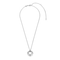 Ti Sento Cubic Zirconia Double Circle Necklace - Michael Jones Jeweller