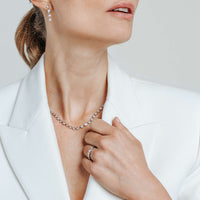 Ti Sento Cubic Zirconia Bubble Necklace 34082ZI - Michael Jones Jeweller