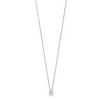 Ti Sento Cubic Zirconia Solitaire Necklace 3408ZI - Michael Jones Jeweller
