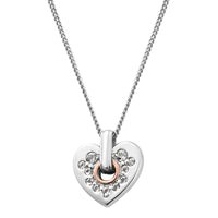 Clogau Cariad® Sterling Silver Sparkle Pendant with Topaz 3SCRS0193 - Michael Jones Jeweller