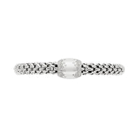 FOPE Flex'it Love Nest 18ct White Gold 1.07ct Diamond Set Bracelet Medium - Michael Jones Jeweller