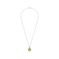 Ti Sento Yellow Gold Plated Grey Crystal and Cubic Zirconia Pendant 6853GG - Michael Jones Jeweller