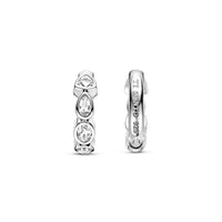 Ti Sento Cubic Zirconia Multi Shape Hoop Earrings 78002ZI - Michael Jones Jeweller