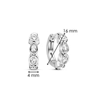 Ti Sento Cubic Zirconia Multi Shape Hoop Earrings 78002ZI - Michael Jones Jeweller