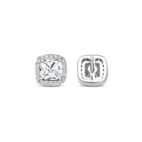 Ti Sento Cubic Zirconia Cluster Stud Earrings 78029ZI