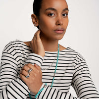 Ti Sento Cubic Zirconia 14mm Hoop Earrings 7812ZI - Michael Jones Jeweller