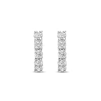Ti Sento Cubic Zirconia Mini 10mm Huggy Hoop Earrings - Michael Jones Jeweller