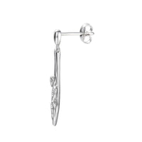 Sterling Silver Waves Earrings - Michael Jones Jeweller