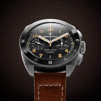 Bremont Terra Nova 42.5mm Chronograph Watch TN42-CHR-SS-BK-L-S - Michael Jones Jeweller