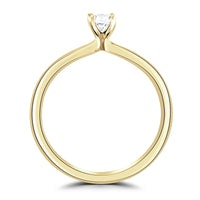 Brown & Newirth 0.25ct Diamond 9ct Yellow Gold Passion Solitaire Ring - Michael Jones Jeweller