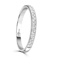Diamond 0.20ct Sweetheart 9ct White Gold Ring by Brown & Newirth - Michael Jones Jeweller