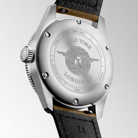 Longines SPIRIT ZULU TIME 39mm Automatic Watch L38024632 - Michael Jones Jeweller