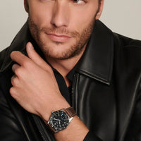 Longines SPIRIT ZULU TIME 42mm Automatic Watch L38124532 - Michael Jones Jeweller