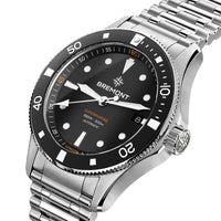 Bremont Supermarine 40mm 300m Date Stainless Steel Watch SM40-DT-SS-BK-B - Michael Jones Jeweller