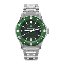 Bremont Supermarine 40mm 300m Stainless Steel Watch SM40-ND-SS-GN-B - Michael Jones Jeweller