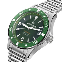 Bremont Supermarine 40mm 300m Stainless Steel Watch SM40-ND-SS-GN-B - Michael Jones Jeweller