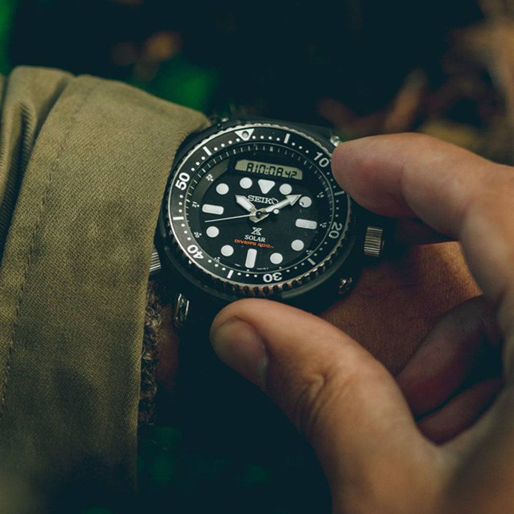 Wrist Seiko H558 Reissue Seiko Prospex 'Arnie' Diver Solar Watch