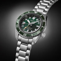 Seiko Prospex 1968 Heritage Diver’s GMT 'Marine Green' 42mm Automatic Watch SPB381 - Michael Jones Jeweller
