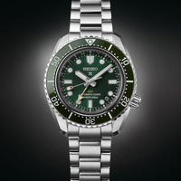 Seiko Prospex 1968 Heritage Diver’s GMT 'Marine Green' 42mm Automatic Watch SPB381 - Michael Jones Jeweller