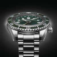Seiko Prospex 1968 Heritage Diver’s GMT 'Marine Green' 42mm Automatic Watch SPB381 - Michael Jones Jeweller