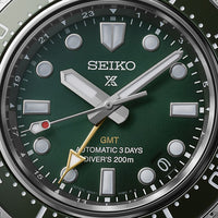 Seiko Prospex 1968 Heritage Diver’s GMT 'Marine Green' 42mm Automatic Watch SPB381 - Michael Jones Jeweller