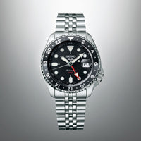 Seiko 5 Sports SKX GMT 'Black Grape' Automatic 42.5mm Re-Interpretation Watch SSK001