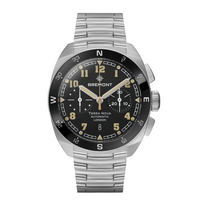 Bremont Terra Nova 42.5mm Chronograph Watch TN42-CHR-SS-BK-B - Michael Jones Jeweller