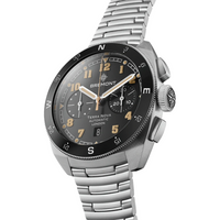 Bremont Terra Nova 42.5mm Chronograph Watch TN42-CHR-SS-BK-B - Michael Jones Jeweller