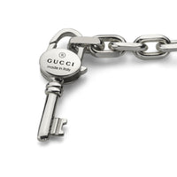 Gucci Trademark Silver Key Bracelet - Michael Jones Jeweller