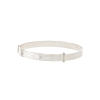Sterling Silver Baby Bangle - Michael Jones Jeweller
