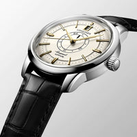 Longines CONQUEST HERITAGE CENTRAL POWER RESERVE 38mm Automatic Watch L16484782 - Michael Jones Jeweller