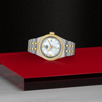 TUDOR Royal 28mm Yellow Gold and Steel Diamond Automatic Watch M28323-0001 - Michael Jones Jeweller
