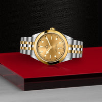 TUDOR Black Bay 41mm Chronometer Yellow Gold and Steel Automatic Watch M79683-0005 - Michael Jones Jeweller