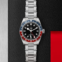 TUDOR Black Bay GMT 41mm Chronometer  Steel Automatic Watch M79830RB-0001 - Michael Jones Jeweller