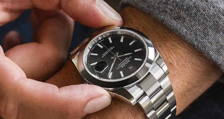 Rolex Watch on wrist