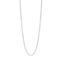Curb Chain 18 Inches Silver - Michael Jones Jeweller